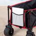 Aktive Carro playa con mesa desmontable y ruedas grandes Aktive Carro playa con mesa desmontable y ruedas grandes Negro
