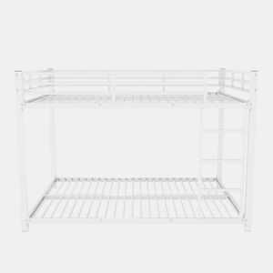 Beliche de ferro para crianças 140x200 cm - Branco