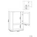 Beliani Mueble de baño ROSELL Beliani Mueble de baño ROSELL Madera Clara