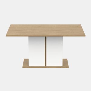 Mesa de jantar AMBIHOME ESSENCE - BrancoCarvalho, 160cm