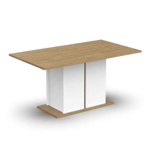 Mesa de jantar AMBIHOME ESSENCE - BrancoCarvalho, 160cm