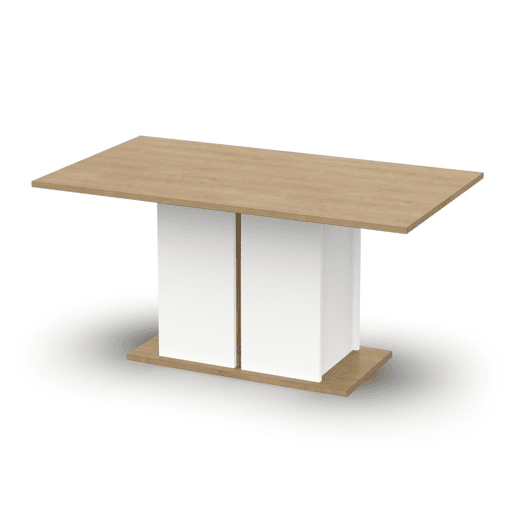 Mesa de jantar AMBIHOME ESSENCE - BrancoCarvalho, 160cm