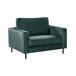 Beliani Sillón SAVALEN Beliani Sillón SAVALEN Verde Oscuro