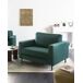 Beliani Sillón SAVALEN Beliani Sillón SAVALEN Verde Oscuro