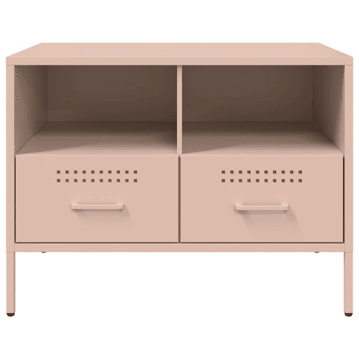 Móvel de TV - Modulo de TV - Armário de TV 68x39x50,5 cm aço rosa