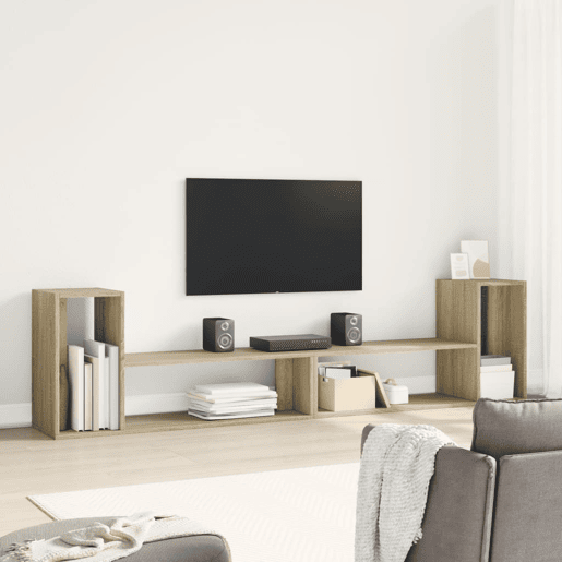 Móveis TV - Armários de TV 2 pcs 100x30x50 cm derivados madeira carvalho sonoma
