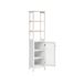 Beliani Mueble de baño ALAMOS Beliani Mueble de baño ALAMOS Blanco/ Madera