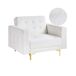Beliani Sillón ABERDEEN Beliani Sillón ABERDEEN Blanco