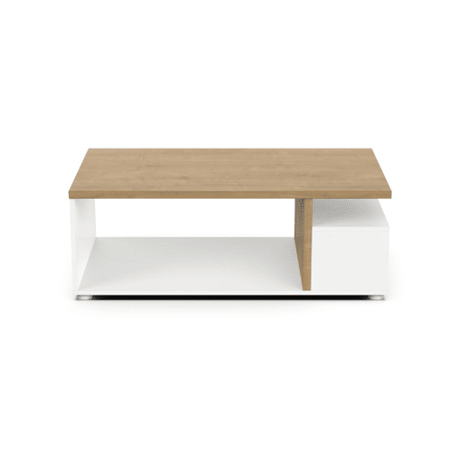 Mesa de Centro AMBIHOME ESSENCE - Branco, C91xP37xA50cm