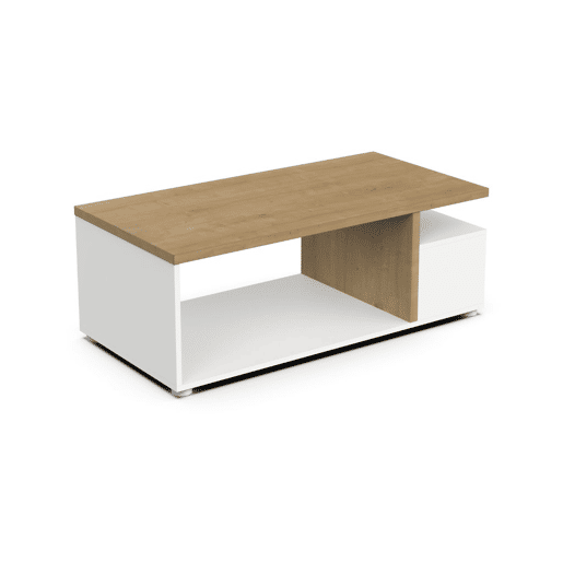 Mesa de Centro AMBIHOME ESSENCE - Branco, C91xP37xA50cm