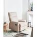 Beliani Sillón reclinable EVERTON Beliani Sillón reclinable EVERTON Beige