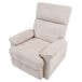 Beliani Sillón reclinable EVERTON Beliani Sillón reclinable EVERTON Beige