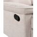 Beliani Sillón reclinable EVERTON Beliani Sillón reclinable EVERTON Beige