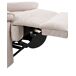 Beliani Sillón reclinable EVERTON Beliani Sillón reclinable EVERTON Beige