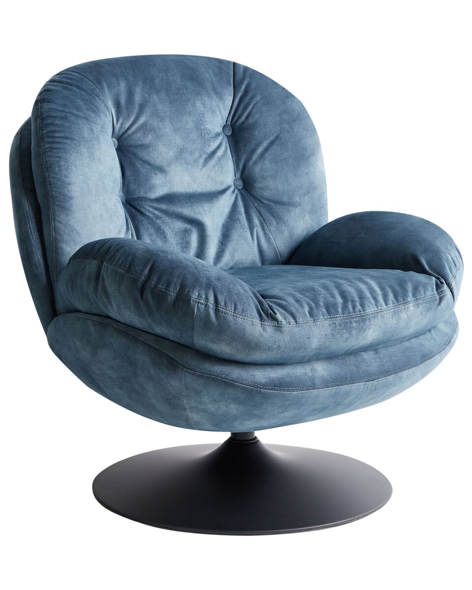 Beliani Sillón NOLVIK Azul