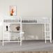 Cama alta para niños 206x298 Cama alta para niños 206x298 Blanco