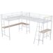 Cama alta para niños 206x298 Cama alta para niños 206x298 Blanco
