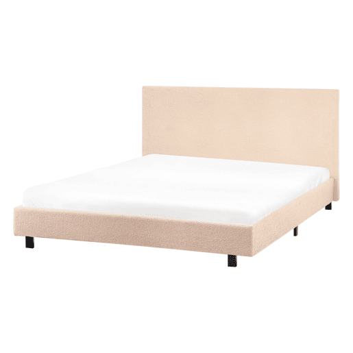 Beliani Cama Bouclé ALBI