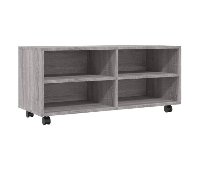Mueble TV - Mesa de TV con ruedas 90