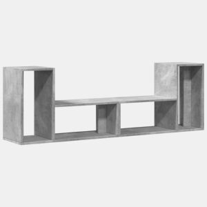 móveis de TV - Armários TV 2pcs 75x30x50 cm derivados madeira cinza cimento