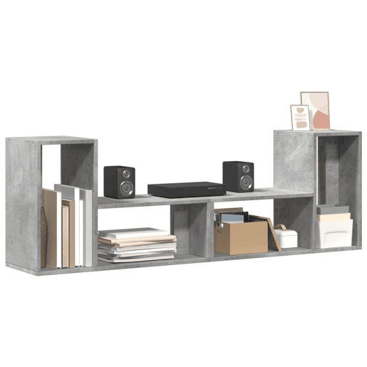 móveis de TV - Armários TV 2pcs 75x30x50 cm derivados madeira cinza cimento