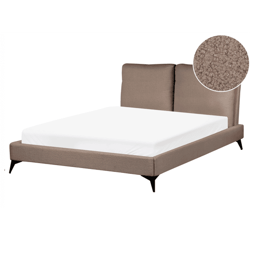 Beliani Cama Bouclé MELLE