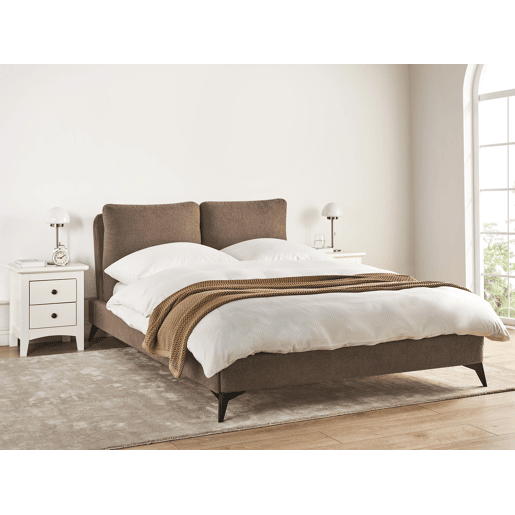 Beliani Cama Bouclé MELLE