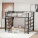 Cama alta para niños 147x249 Cama alta para niños 147x249 Negro