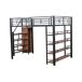 Cama alta para niños 147x249 Cama alta para niños 147x249 Negro