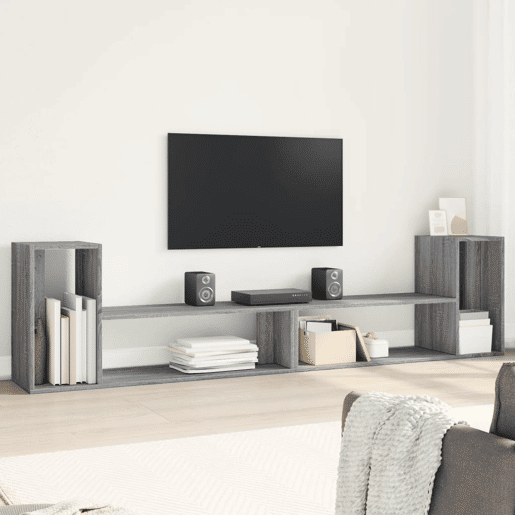 Móveis TV - Armários de TV 2 pcs 100x30x50 cm derivados madeira cinzento sonoma