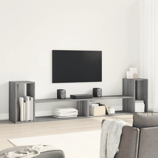 Móveis TV - Armários de TV 2 pcs 100x30x50 cm derivados madeira cinzento sonoma