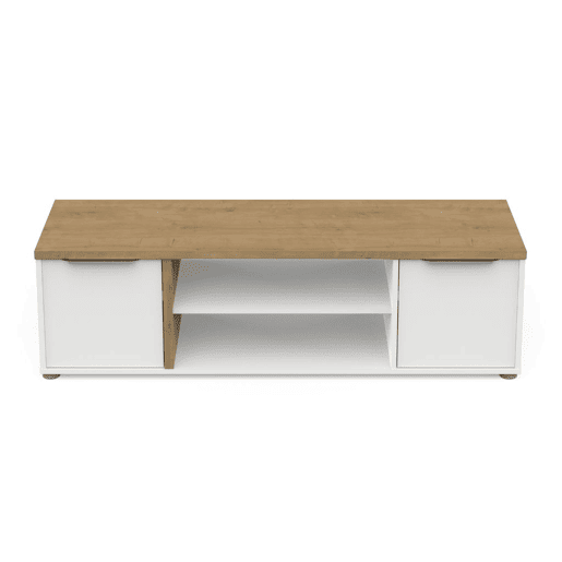 Móvel TV AMBIHOME ESSENCE - Branco, C135xP40xA39cm