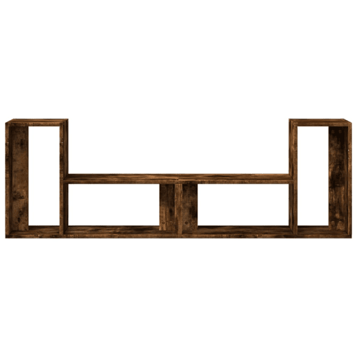 móveis de TV - Armários TV 2 pcs 75x30x50cm derivados madeira carvalho fumado