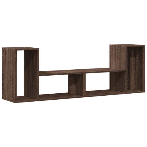 móveis de TV - Armários TV 2 pcs 75x30x50 cm deriv. madeira carvalho castanho