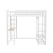 Cama alta para niños 145x204 Cama alta para niños 145x204 Blanco