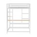 Cama alta para niños 145x204 Cama alta para niños 145x204 Blanco