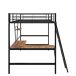 Cama alta para niños 149x204 Cama alta para niños 149x204 Negro