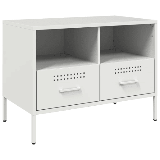 Móvel de TV - Modulo de TV - Armário de TV 68x39x50,5 cm aço branco