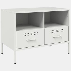 Móvel de TV - Modulo de TV - Armário de TV 68x39x50,5 cm aço branco