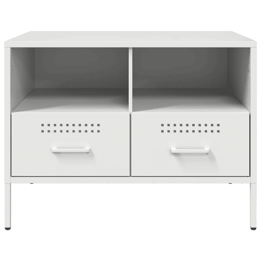Móvel de TV - Modulo de TV - Armário de TV 68x39x50,5 cm aço branco