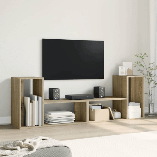 Móveis TV - Armários de TV 2 pcs 75x30x50 cm derivados madeira carvalho sonoma