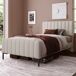 Cama individual Cama individual Gris Claro