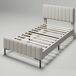 Cama individual Cama individual Gris Claro