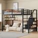 Cama alta para niños 145x225 Cama alta para niños 145x225 Negro