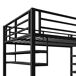 Cama alta para niños 145x225 Cama alta para niños 145x225 Negro