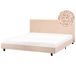 Beliani Cama Bouclé ALBI 195x211 Beliani Cama Bouclé ALBI 195x211 Beige