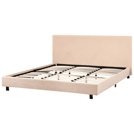 Beliani Cama Bouclé ALBI