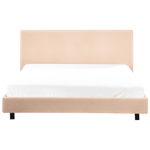 Beliani Cama Bouclé ALBI