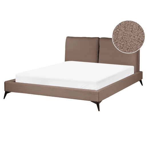 Beliani Cama Bouclé MELLE