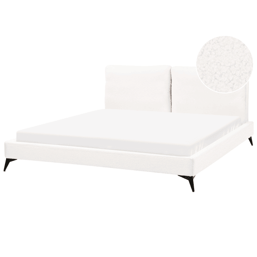 Beliani Cama Bouclé MELLE